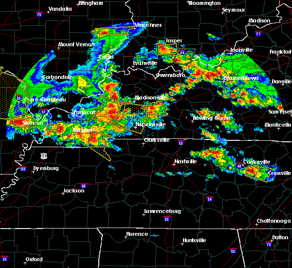 Interactive Hail Maps Hail Map for Madisonville, KY