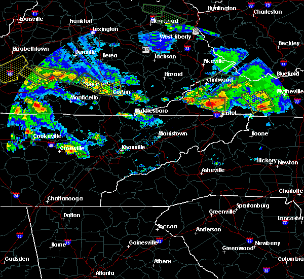 Interactive Hail Maps Hail Map for Bristol, VA