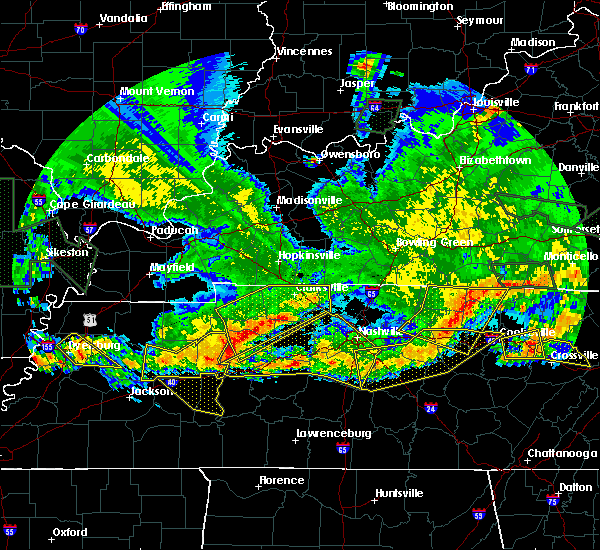 Interactive Hail Maps Hail Map for McLemoresville, TN