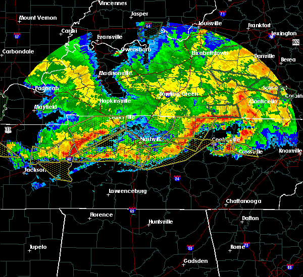Interactive Hail Maps Hail Map for Charlotte, TN