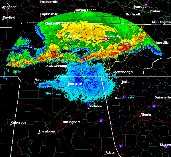 Interactive Hail Maps Hail Map for Fairfield Glade, TN