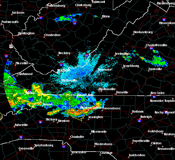 Interactive Hail Maps Hail Map for Mocksville, NC