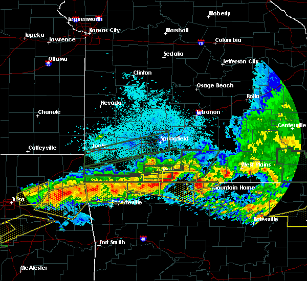 Interactive Hail Maps Hail Map for Hollister, MO