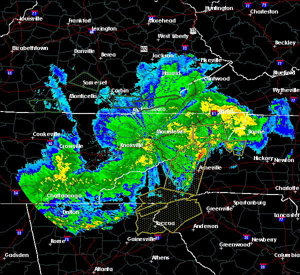 Interactive Hail Maps Hail Map for Telford, TN