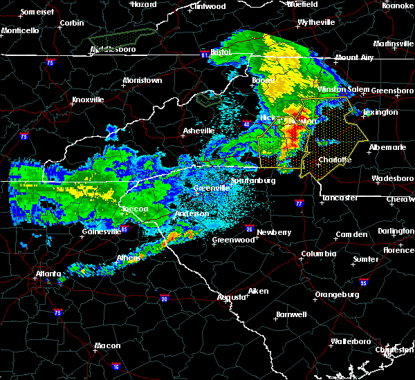 Interactive Hail Maps Hail Map for Lake Norman of Catawba, NC