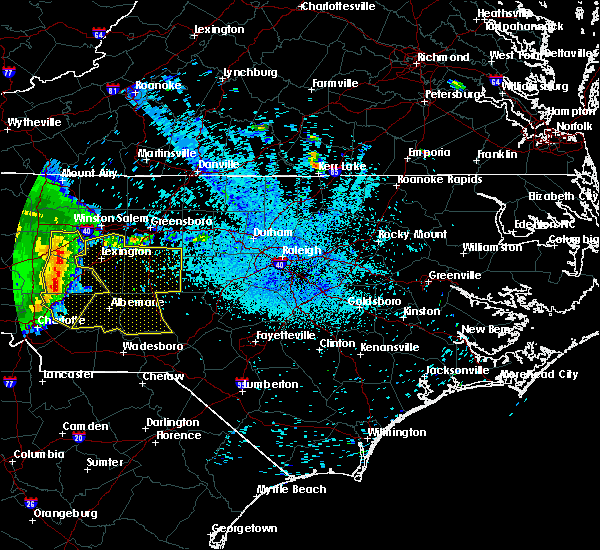 Interactive Hail Maps Hail Map for WinstonSalem, NC