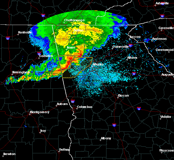 Interactive Hail Maps Hail Map for Carrollton, GA