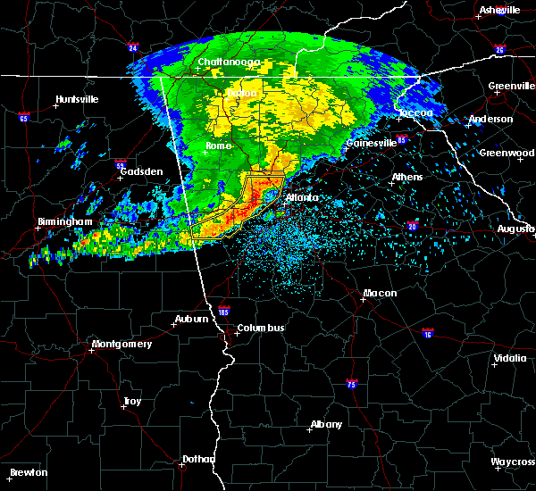 Interactive Hail Maps Hail Map for Carrollton, GA