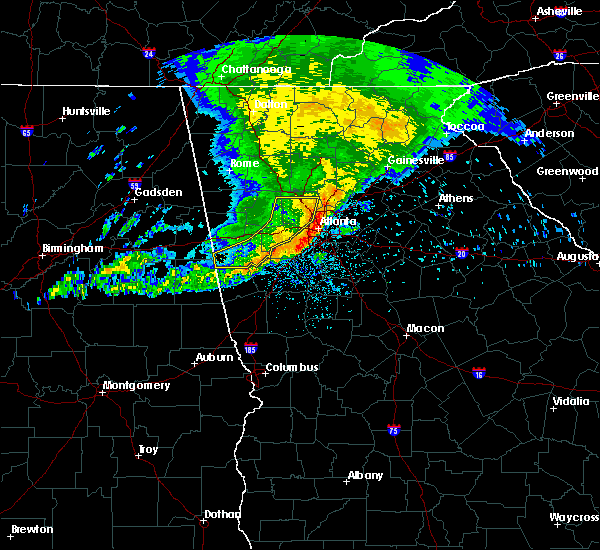 Interactive Hail Maps Hail Map for Atlanta, GA