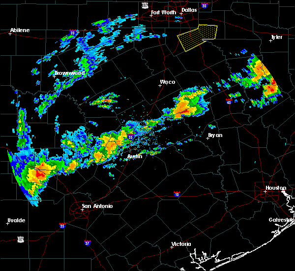 Interactive Hail Maps Hail Map for Rosebud, TX