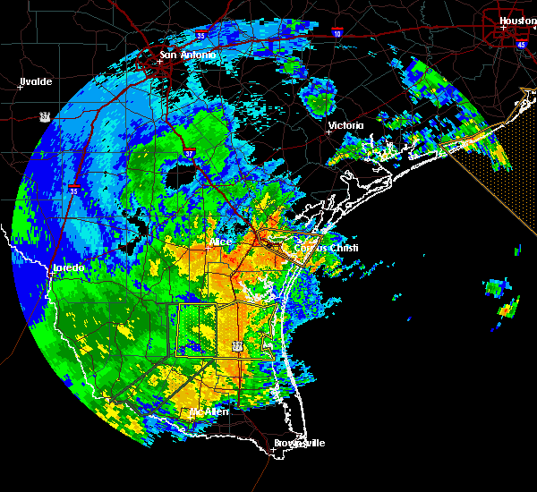 Interactive Hail Maps Hail Map for Alice, TX