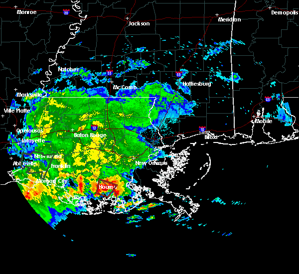 Interactive Hail Maps Hail Map for Chauvin, LA