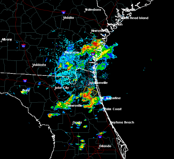 Interactive Hail Maps Hail Map for Orange Park, FL