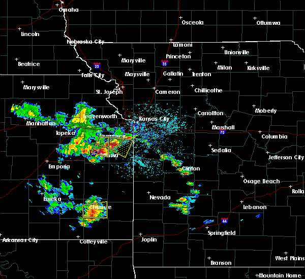 Interactive Hail Maps Hail Map for Rantoul, KS