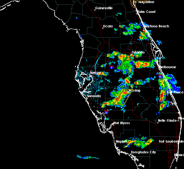 Interactive Hail Maps Hail Map for Sebring, FL