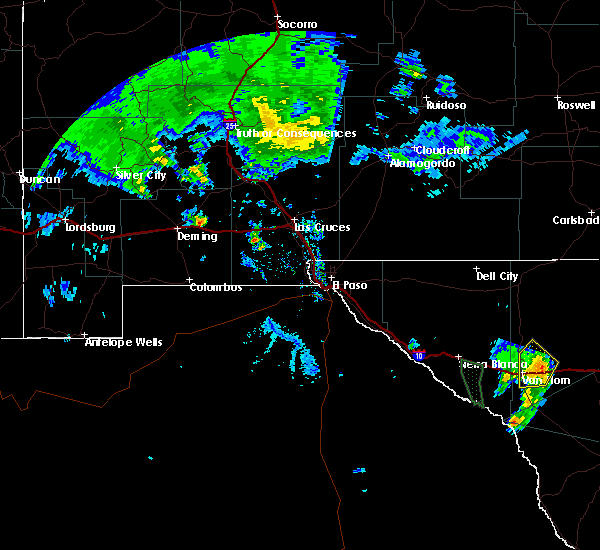 Interactive Hail Maps Hail Map for Van Horn, TX