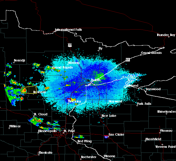 Interactive Hail Maps Hail Map for Brainerd, MN
