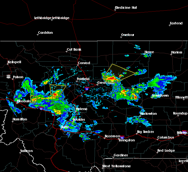 Interactive Hail Maps Hail Map for Fort Benton, MT