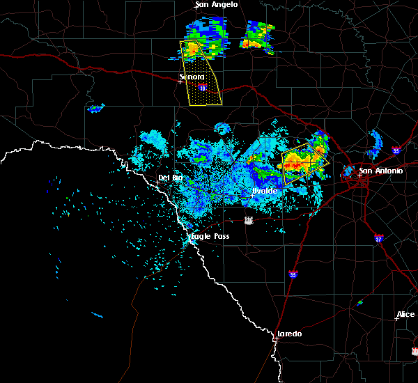 Interactive Hail Maps Hail Map for Bandera, TX