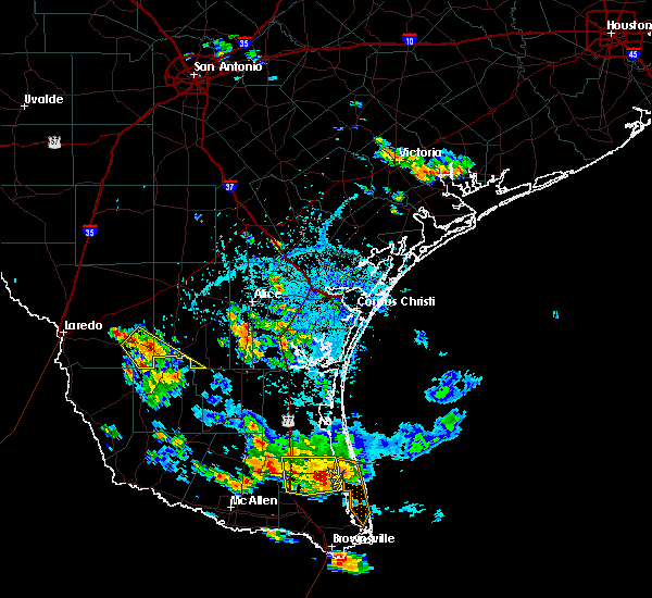 Interactive Hail Maps Hail Map for Mirando City, TX