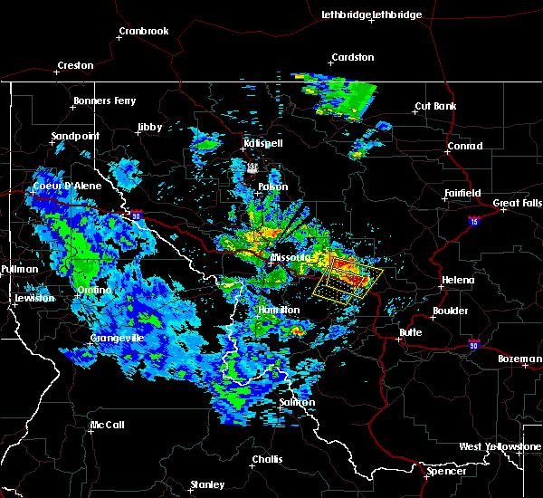 Interactive Hail Maps Hail Map for Drummond, MT