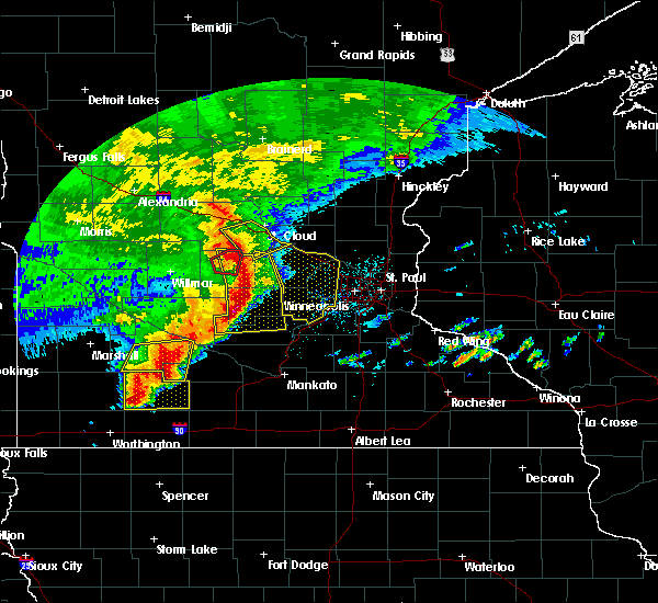 Interactive Hail Maps Hail Map for Litchfield, MN