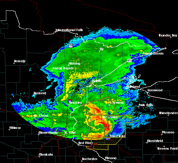 Interactive Hail Maps Hail Map for Shell Lake, WI