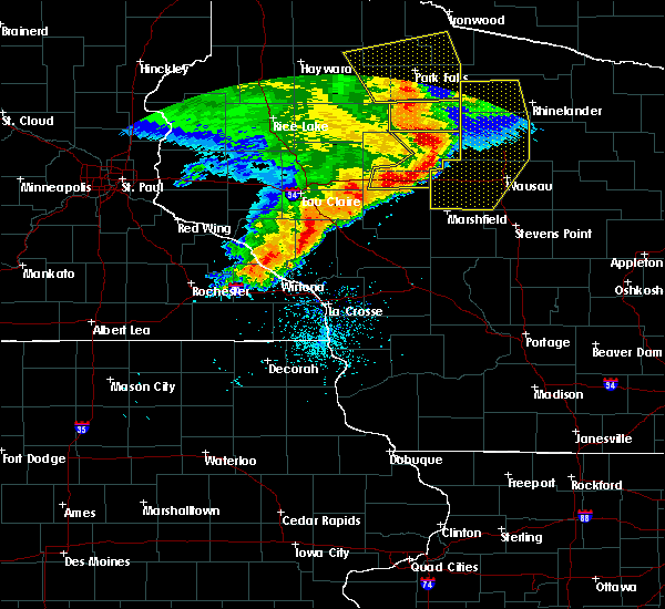 Interactive Hail Maps Hail Map for Thorp, WI