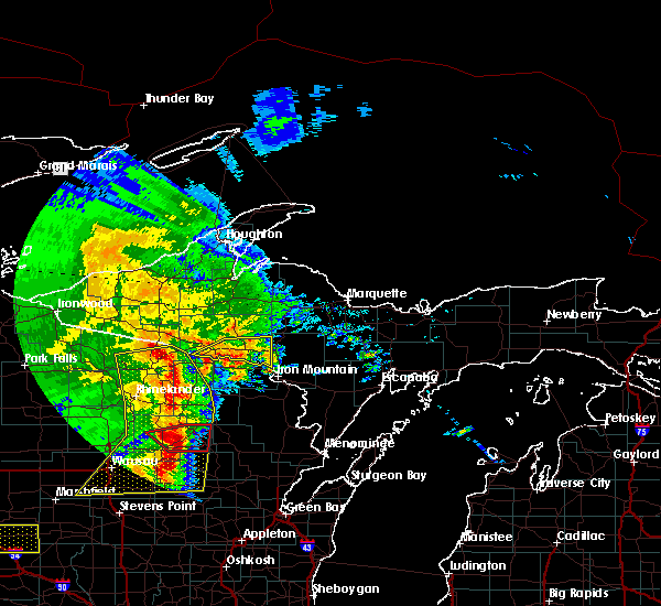 Interactive Hail Maps Hail Map for Crystal Falls, MI