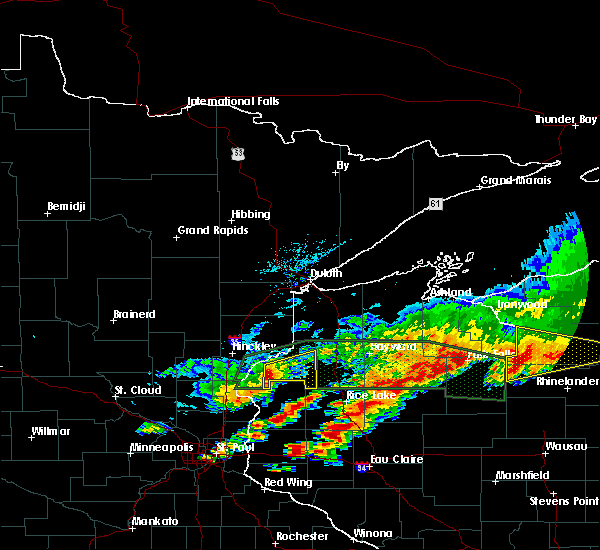 Interactive Hail Maps Hail Map for Siren, WI