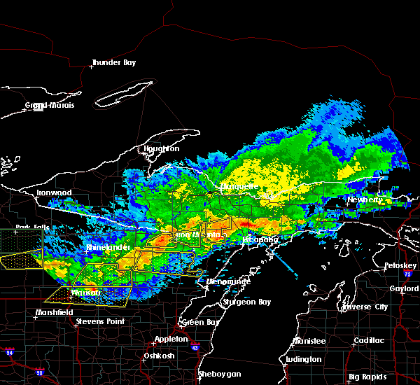 Interactive Hail Maps Hail Map for Kingsford, MI