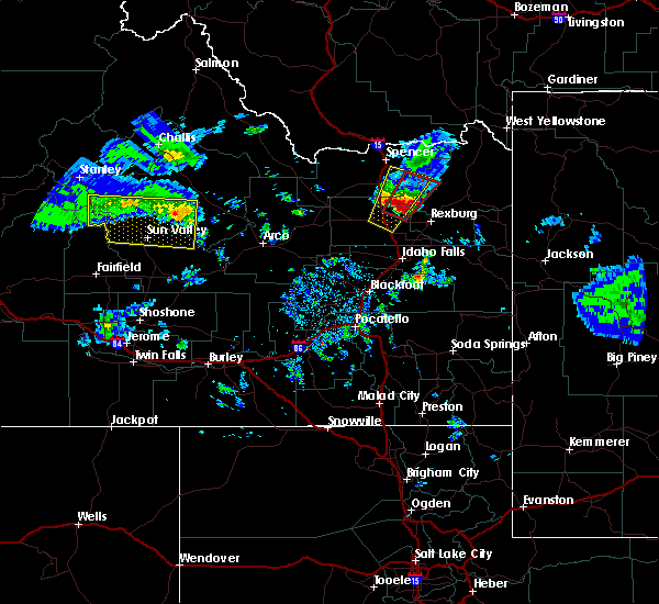 Interactive Hail Maps Hail Map for Hamer, ID