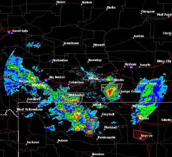 Interactive Hail Maps Hail Map for Cody, WY
