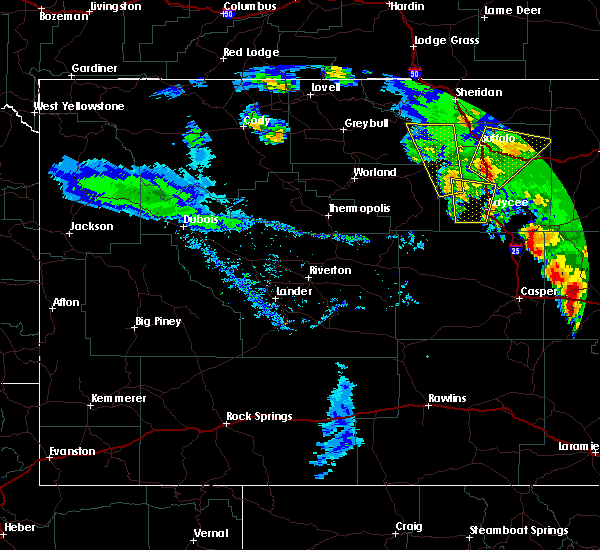 Interactive Hail Maps Hail Map for Buffalo, WY