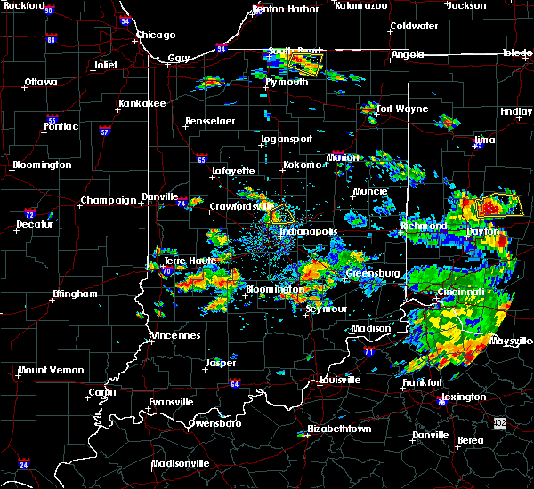 Interactive Hail Maps Hail Map for Carmel, IN