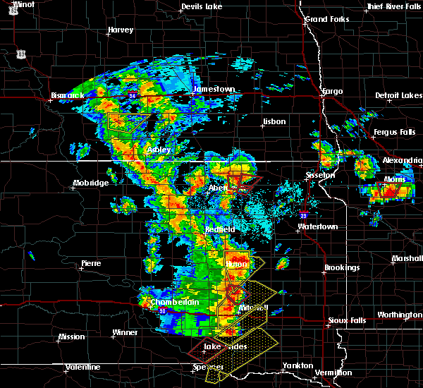 Interactive Hail Maps Hail Map for Langford, SD