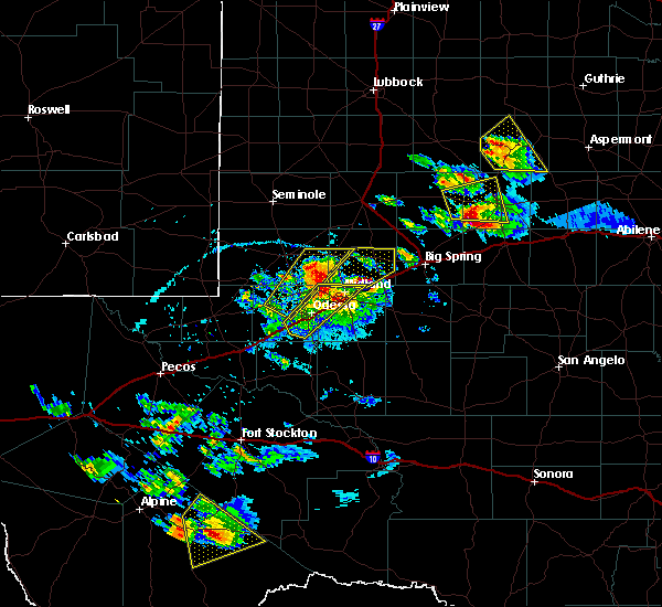 Interactive Hail Maps Hail Map for Midland, TX