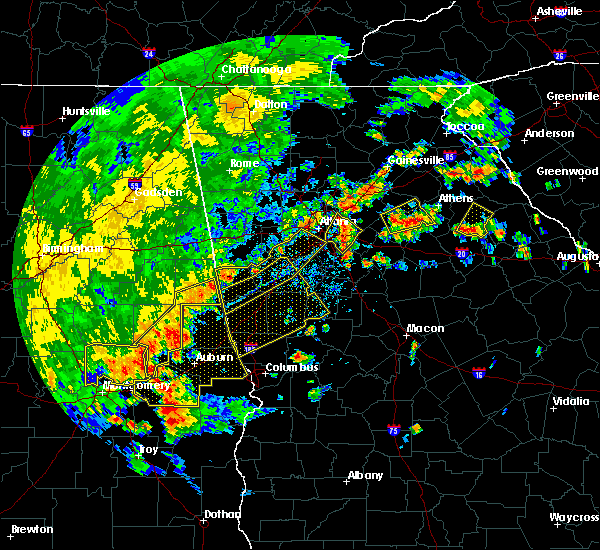 Interactive Hail Maps Hail Map for GA
