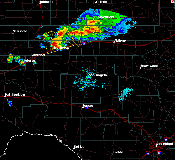 Interactive Hail Maps Hail Map for Snyder, TX