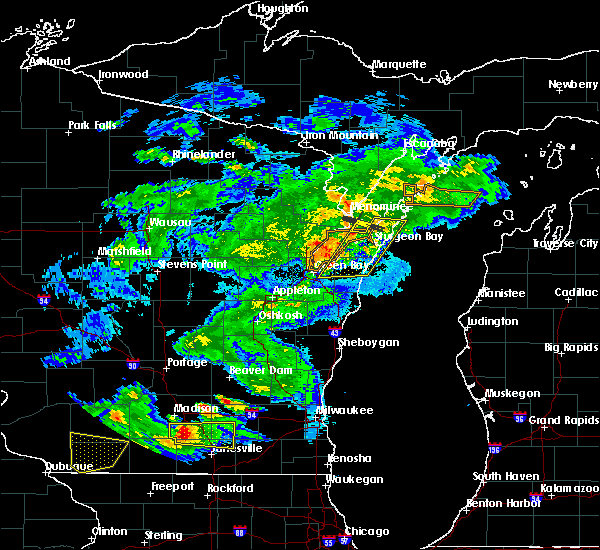 Interactive Hail Maps Hail Map for Baileys Harbor, WI