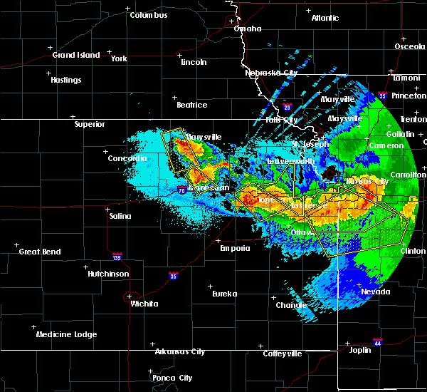 Interactive Hail Maps Hail Map for Topeka, KS