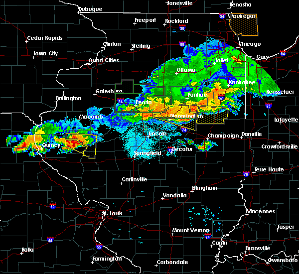 Interactive Hail Maps Hail Map for Thawville, IL