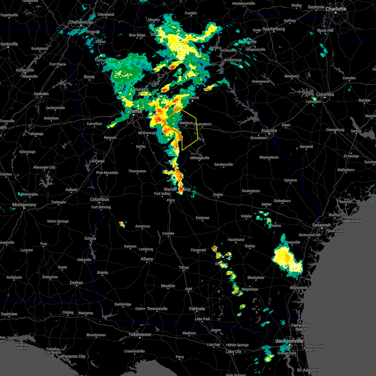 Interactive Hail Maps Hail Map for Good Hope, GA
