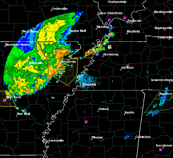 Interactive Hail Maps Hail Map for Jonesboro, AR