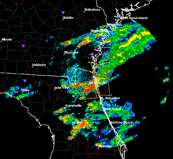 Interactive Hail Maps Hail Map for Orange Park, FL