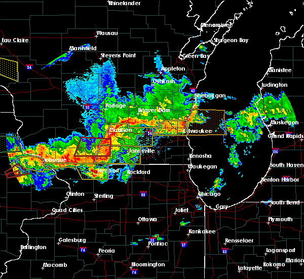 Interactive Hail Maps Hail Map for Madison, WI