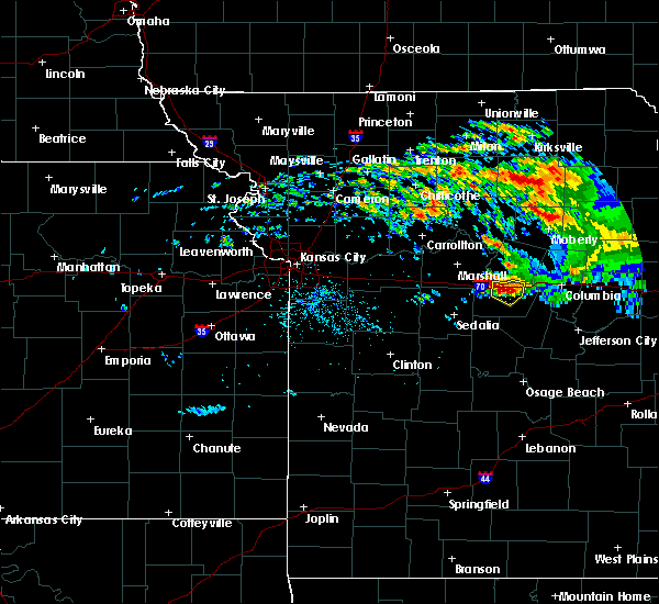 Interactive Hail Maps Hail Map for Boonville, MO