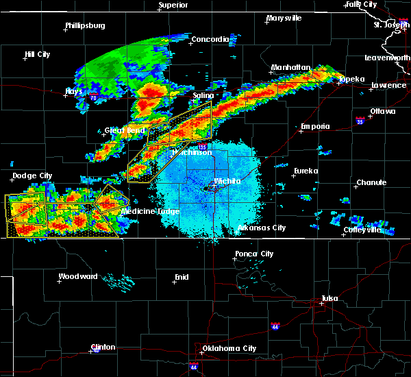 Interactive Hail Maps Hail Map for Hutchinson, KS