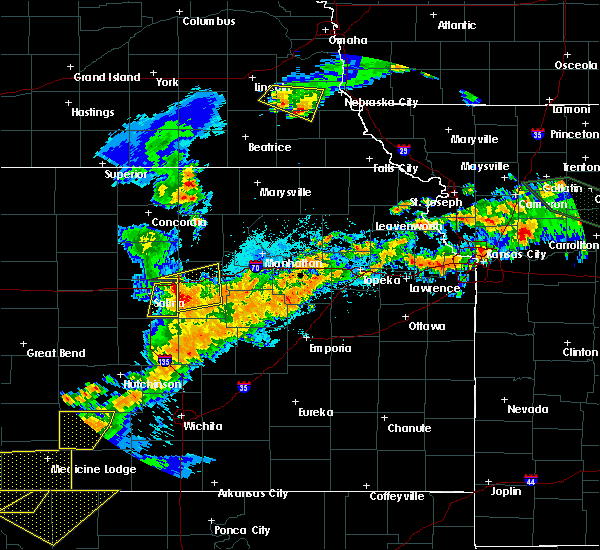 Interactive Hail Maps Hail Map for Abilene, KS