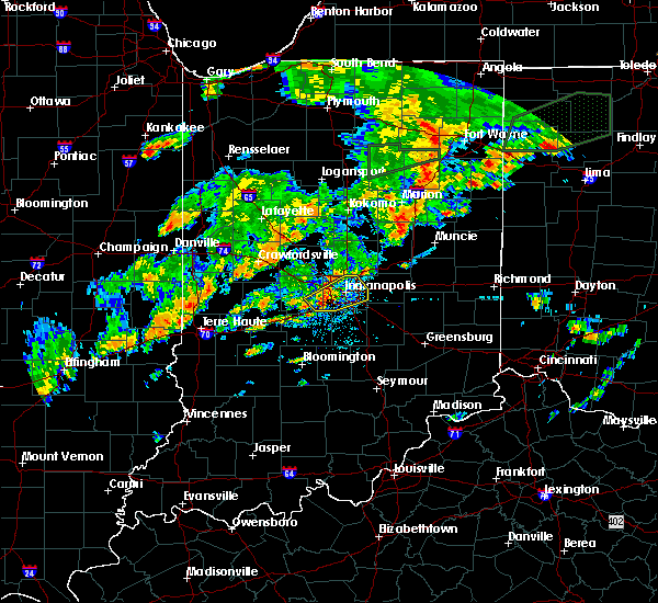 Interactive Hail Maps Hail Map for Carmel, IN